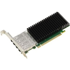 KALEA-INFORMATIQUE - 4-poorts - PCIe-controllerkaart - Intel E810 - 10G SFP+ en 25G SFP28
