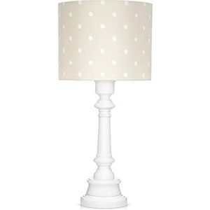 Lamps & Company Staande lamp mooie stippen beige