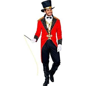Ringmaster"" (tailcoat met vest, shirt voorkant met kraag en strik tip, broek, top, handschoenen, whip) - (M)