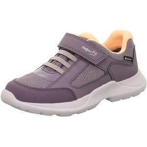 Superfit Meisjes Rush Gore-tex sneakers, Paars Oranje 8500, 35 EU Breed