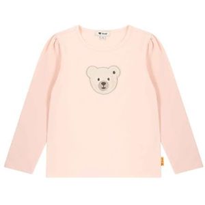 Steiff T-shirt met lange mouwen, EU-maat 92, Chintz Rose, sweatshirt met lange mouwen voor kinderen, pullover met lange mouwen, babybovendeel, ideaal basic shirt, comfortabel en zacht,
