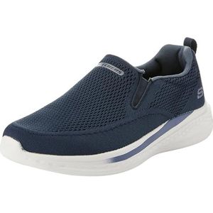 Skechers Heren Slade Royce, marineblauw gebreid gaas, 6.5 UK, Marineblauw gebreid gaas, 40 EU