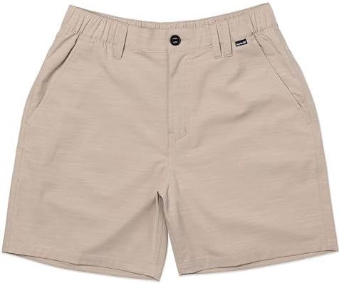 Hurley - Phantom Slub 3/4 Waistband - Zwembroek - Khaki - Slubstof