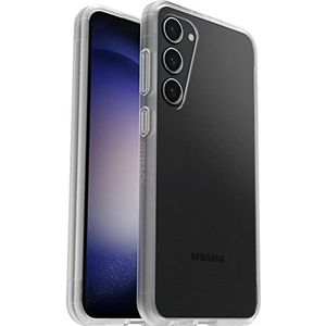 OtterBox Sleek Series-hoesje voor Samsung Galaxy S23+, schokbestendig, valbestendig, beschermende, getest volgens militaire standaard, Antimicrobieel, Transparant, Geen Retailverpakking