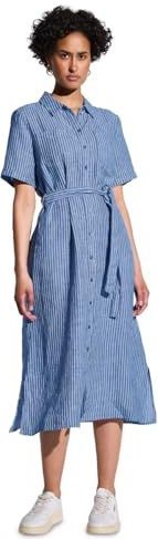 Street One - Midi-blousejurk - Blauw