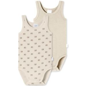 Schiesser - Natural Love - Wikkelbody - 100% Biologisch Katoen - 2-pack - Unisex - Zonder Arm