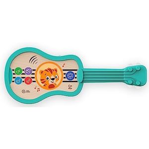 Baby Einstein 12609 Hape Sing & Strum Magic Touch Ukelele, Muziekspeelgoed Van Hout, Met 6 Melodieën En 2 Dierenstemmen, Meerkleurig
