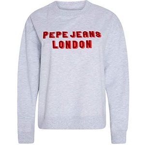 Pepe Jeans Dames Belair Pl580852 Sweatshirt, grijs (Grey Marl 933), XS