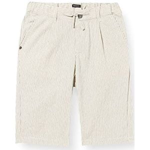 IKKS Bermuda's voor jongens, ivoorkleurig gestreept, 7 Jaren