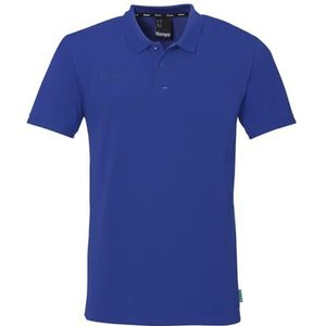 Kempa Prime Polo Shirt Handbal Fitness Poloshirt voor heren, dames en kinderen - T-shirt met polokraag, royal, M