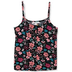 Lemon Beret Meisjesblouse meerkleurig (neon koraal), 140