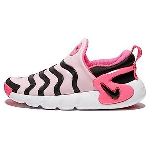 Nike Uniseks Dynamo Go Flyease Sneakers voor kinderen, Med Soft Pink Black Hyper Pink, 32 EU