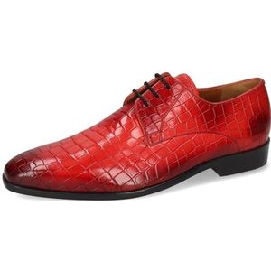 Melvin & Hamilton, Lance 8, Derby Herenschoenen, rood, 42 EU, rood, 42 EU