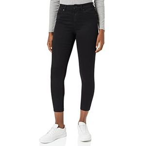 VERO MODA VMSOPHIA Skinny Jeans voor dames, hoge taille, slim fit jeans, zwart, 28/XS/L