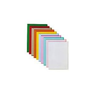 Bene Document Sleeves DIN A4, 0,15 mm, PVC, paars, 100 stuks per verpakking.