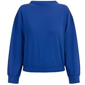 NALLY Dames sweatshirt 12627250-NA02, koningsblauw, XS/S, koningsblauw, XS-S