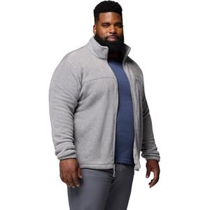 Columbia Steens Mountain Full Zip 2.0 Sweater Fleece jack, lichtgrijs (Light Grey Heather), 3X, Lichtgrijs (Light Grey Heather), 3X