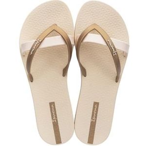 IPANEMA Kirei Fem Teenslippers voor dames, goudkleurig, 37 EU, goudkleurig, 37 EU