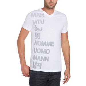 Calvin Klein Jeans Heren T-Shirt CMP87QJY600, wit (001), 58 NL (3XL)
