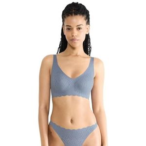 sloggi Zero Feel Bliss Soft Bra Bluish Gray, Bluish Gray, L