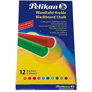 Pelikan 701367 krijt, verschillende kleuren, 5 x 12 stuks