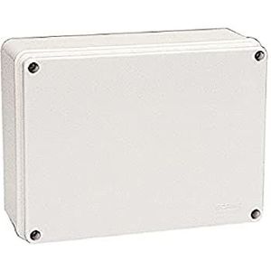 POLY POOL - PP0293 inbouw-aansluitdoos - rechthoekige wanddoos - aansluitdoos met schroeven voor bevestiging van het deksel - aansluitdoos Made in Italy