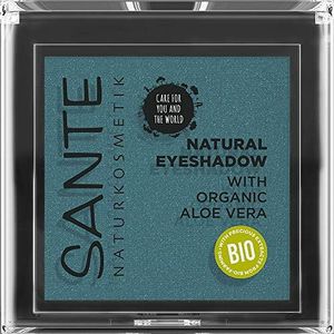 SANTE Naturkosmetik Natural Eyeshadow 03 Nightsky Navy, oogschaduw matte kleurnuance, biologische extracten, veganistisch, 1, 8 g