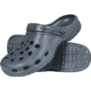 Reis BCDOTS_S36 Klompen, Tuinschoenen, Slippers, Sandalen, Keukenschoenen | Unisex - Mannen en Vrouwen | Grijs | Maat 36