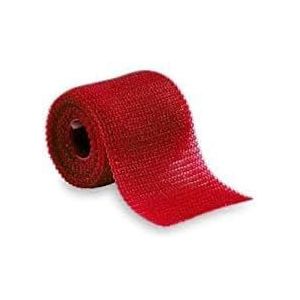 3M Sosft-Cast Synthetische bandage, halfstevig, synthetische textuur van glasvezel, polyurethaanhars, amic-katalysator, kleur rood, afmetingen 5 cm x 3,65 m, verpakking van 10 stuks