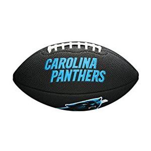 Wilson Minivoetbal met NFL-teamlogo, zwart - Carolina Panthers