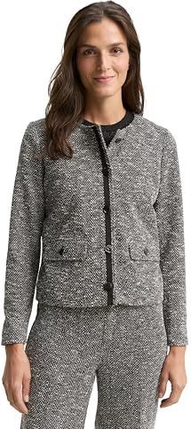 TOM TAILOR Blazers  beige / zwart