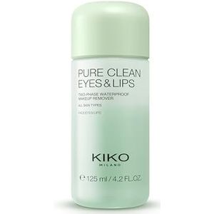 KIKO Milano Pure Clean Eyes&Lips, Tweefasen Make-Upremover Voor De Ogen En Lippen