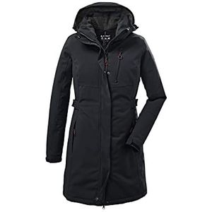 killtec dames Functionele parka/parka met afritsbare capuchon KOW 165 WMN PRK, schwarz, 40, 37726-000