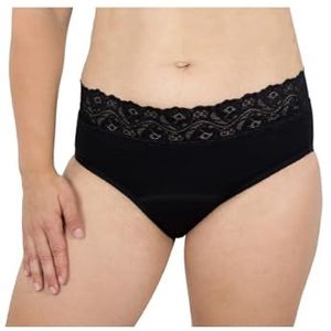 Culotte - Moderne - Noir - Absorbante - Voor Lichte Incontinentie