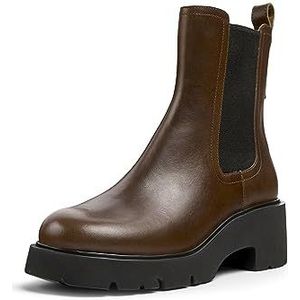 Chelsea Boots - Effen - Glad Leer - Middelhoge Hak