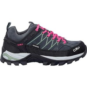 CMP Rigel Low Wmn Trekking Schoenen Wp dames Wandelschoen, Antraciet Mineral Green, 37 EU