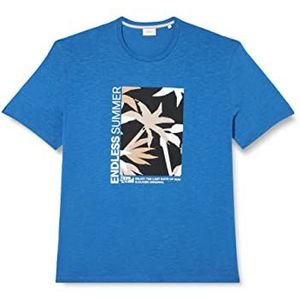 s.Oliver Heren T-shirt met korte mouwen, Blauw 54d1, 4XL