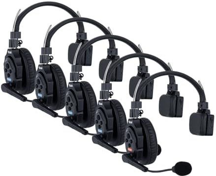 Rollei - Xtalk X5 - Intercom-Headset - Flexibel - Ruisonderdrukking - Tot 350 m Bereik