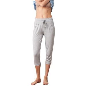 Susa Tanitex 3/4 broek voor dames, op maat gesneden, grijs gemêleerd, regular