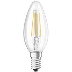 OSRAM LED lamp | Lampvoet: E14 | Koel wit | 4000 K | 4 W | LED Retrofit CLASSIC B [Energie-efficiëntieklasse A++]