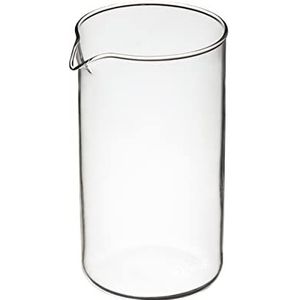 La Cafetière Vervangende glazen beker voor Franse pers koffiezetapparaten, 1 liter, transparant, LCB8CUP