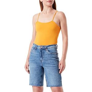 Korte Broeken - Jeansshort - Destroyed - Hoge Taille - Gerecycled Katoen
