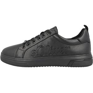 s.Oliver Dames 5-5-23601-39 sneakers, Black Uni, 42 EU