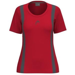 HEAD Club 25 Tech T-shirt dames, rood