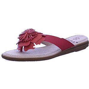 Jana dames 27113 teenslippers, Rood Rood 500, 39 EU Breed