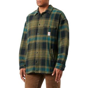 Wrangler Overhemd voor heren, oil green, L