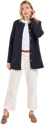 Armor-Lux - Lang Damesjack - Mellac - Wol/Acryl