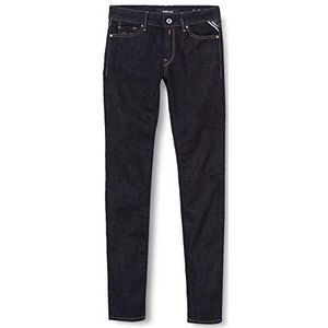 Replay Dames New Luz Jeans, Blauw (7 Donkerblauw), 23W x 32L