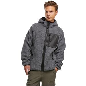 Brandit Teddyfleece Work Jacket 15Y, Farbe: anthracite, Größe: XL