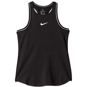 Nike G Nkct Dry Tank zonder mouwen, voor meisjes, zwart/wit/wit, L